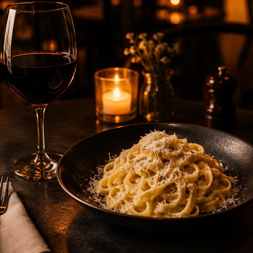 Pasta & husets vin